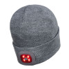 Шапка B028GRR Portwest с 2 LED фонариками, серая